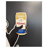Hamms Bear Advertising Cardboard Standee 73' x 33'
