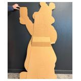 Hamms Bear Advertising Cardboard Standee 73' x 33'