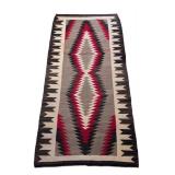 Navajo Woven Textile Rug - 66 x 33 in