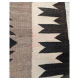 Navajo Woven Textile Rug - 66 x 33 in