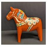 ÄKTA DALAHEMSLÖJD Filips Orsa Dala Horse - Painted Wood