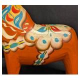 ÄKTA DALAHEMSLÖJD Filips Orsa Dala Horse - Painted Wood