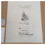 D. F. Barry War Eagle (Wanmdi Kicizapi) Plate 34, 95/150 - Framed