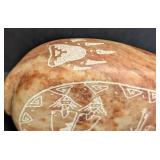 Arthur Yazzie Alabaster Bear - Hand-Carved Sculpture