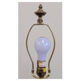 Chapman Vintage Brass & Black Lamp