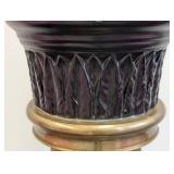 Chapman Vintage Brass & Black Lamp