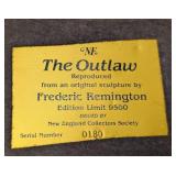 Frederic Remington The Outlaw Bronze Sculpture - Reproduction