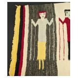 Vintage Native American Yei Textile Runner - Hopi/Kachina Style
