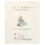 D. F. Barry Photograph - Sitting Bull & Buffalo Bill (95/150) - Framed