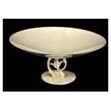 DA - Tiffany & Co. Sterling Silver Dolphin & Tulip Compote Dish