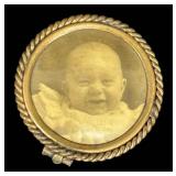 BG - Vintage Pins - Assorted Gold-Tone & Enamel Brooches