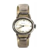 Daychron Vintage Sterling Silver Ladies Bracelet Watch - West Germany