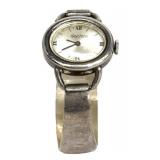 Daychron Vintage Sterling Silver Ladies Bracelet Watch - West Germany