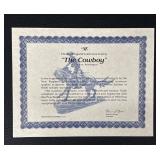Frederic Remington The Cowboy NE Reproduction