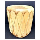 Pueblo Native American Log Drum