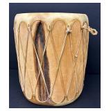Pueblo Native American Log Drum