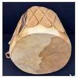 Pueblo Native American Log Drum
