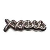 Sterling Silver XO Brooch Pin