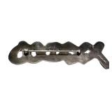 Sterling Silver XO Brooch Pin