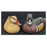 Jules A. Bouliette Collection Duck Figurines - Male & Female