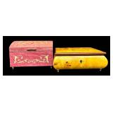 MAPSA Edelweiss Swiss Musical Movement Wood Music Boxes Set