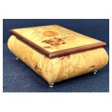 MAPSA Edelweiss Swiss Musical Movement Wood Music Boxes Set