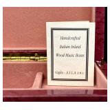 MAPSA Edelweiss Swiss Musical Movement Wood Music Boxes Set