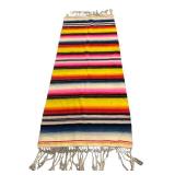 Textile Runner - Colorful Striped Serape