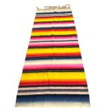 Textile Runner - Colorful Striped Serape