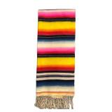 Textile Runner - Colorful Striped Serape