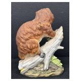 Red Squirrel 5622 by Andrea, Raccoons 5619, 7001 & E9025 (4 Figurines)