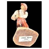 SIC Salem Town Collectible Cowboy with Pistol - 8 1/4 in Tall, Made in France