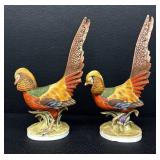 Lefton Golden Pheasant KW1060A Pair