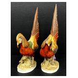 Lefton Golden Pheasant KW1060A Pair
