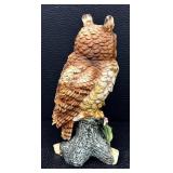 Owl Figurines - Owl by Andrea 6350 & 3203 (Lot of 4)