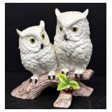 Owl Figurines - Owl by Andrea 6350 & 3203 (Lot of 4)