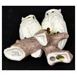 Owl Figurines - Owl by Andrea 6350 & 3203 (Lot of 4)