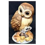 Owl Figurines - Owl by Andrea 6350 & 3203 (Lot of 4)