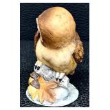 Owl Figurines - Owl by Andrea 6350 & 3203 (Lot of 4)