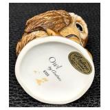 Owl Figurines - Owl by Andrea 6350 & 3203 (Lot of 4)