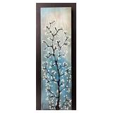 Cherry Blossom Tree Panel Wall Art - Signed 2009