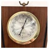 Vintage Springfield Weather Instruments Burlington Northern Thermometer & Barometer