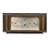Airguide Weather Station - Thermometer, Barometer & Humidity in Wood Cabinet