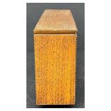 Airguide Weather Station - Thermometer, Barometer & Humidity in Wood Cabinet