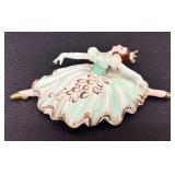 Vintage Lipper & Mann Ballerina Wall Figurines