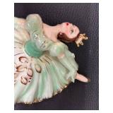 Vintage Lipper & Mann Ballerina Wall Figurines