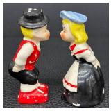 Vintage Salt & Pepper Shaker Set - 3 Pairs, 4 in Tall - Ceramic Figures