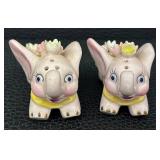 Eight Pairs Vintage Salt & Pepper Shakers - Largest 3.5 in Tall, Assorted Designs