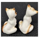 Eight Pairs Vintage Salt & Pepper Shakers - Largest 3.5 in Tall, Assorted Designs