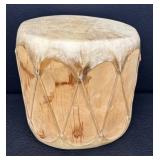 Native American Pueblo Log Drum